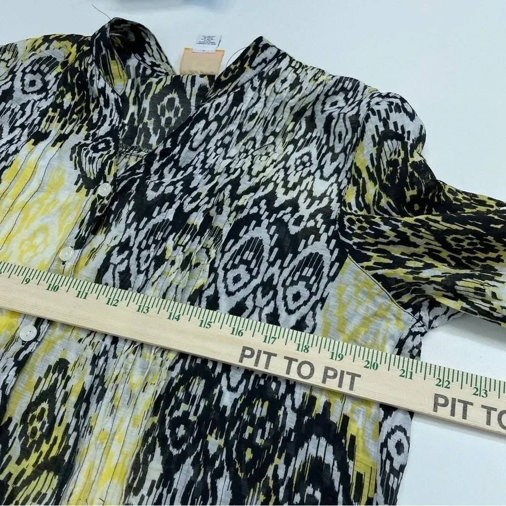 Ruby Rd. Blouse Womens Size L Button Down Rayon S… - image 3